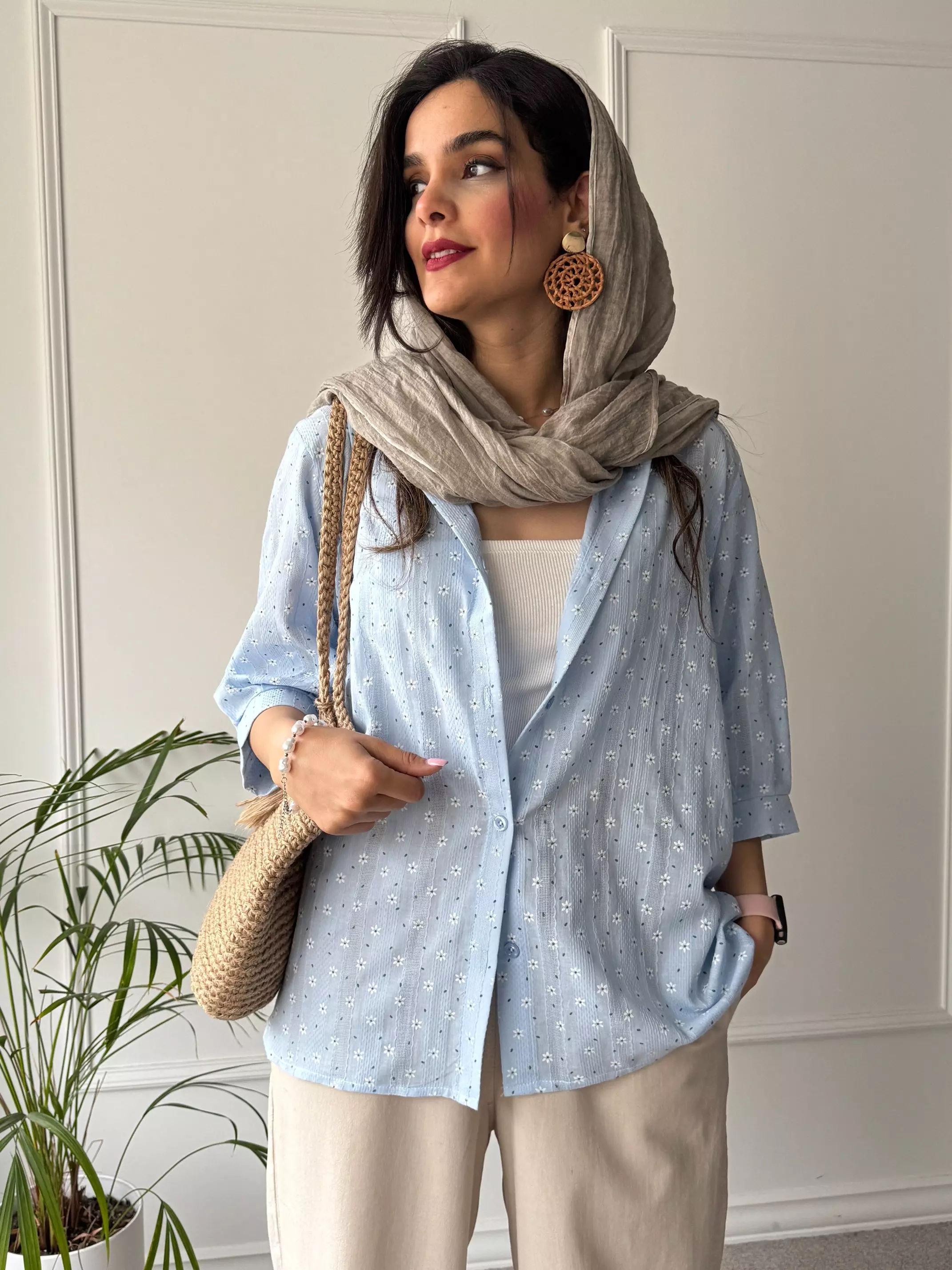 مانتو شومیزی گلسا